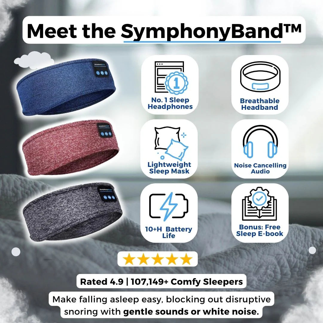 SYMPHONYBAND™ SLEEP HEADPHONES